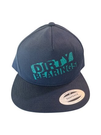 Dirty Dirty Bearings Navy/Green Snapback Hat
