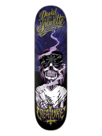 Creature Creature Gravette Hippie Skull 20th Anniversary 8.38” Deck