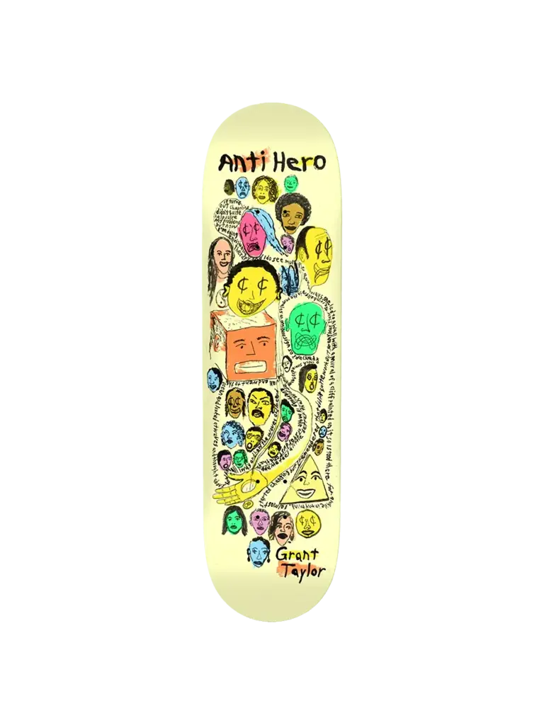 Anti Hero Antihero Grant Taylor Expressions 8.5” Deck