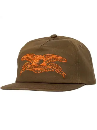 Anti Hero Antihero Basic Eagle Brown/Orange Snapback