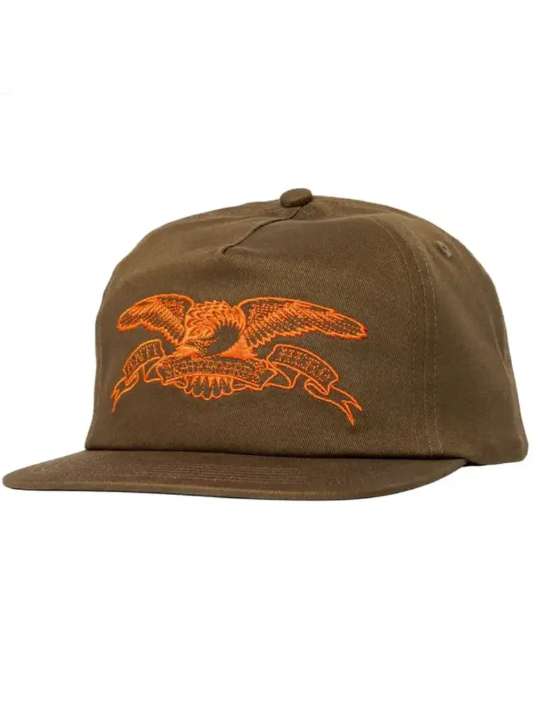 Anti Hero Antihero Basic Eagle Brown/Orange Snapback