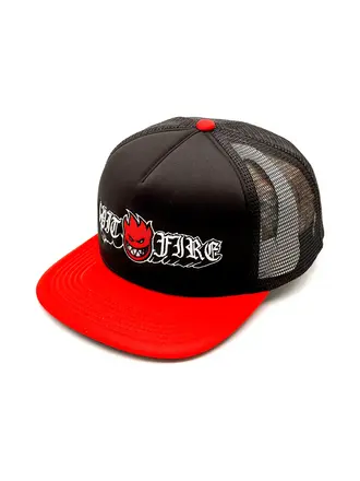 Spitfire Spitfire Old E Drop Black/Red Snapback