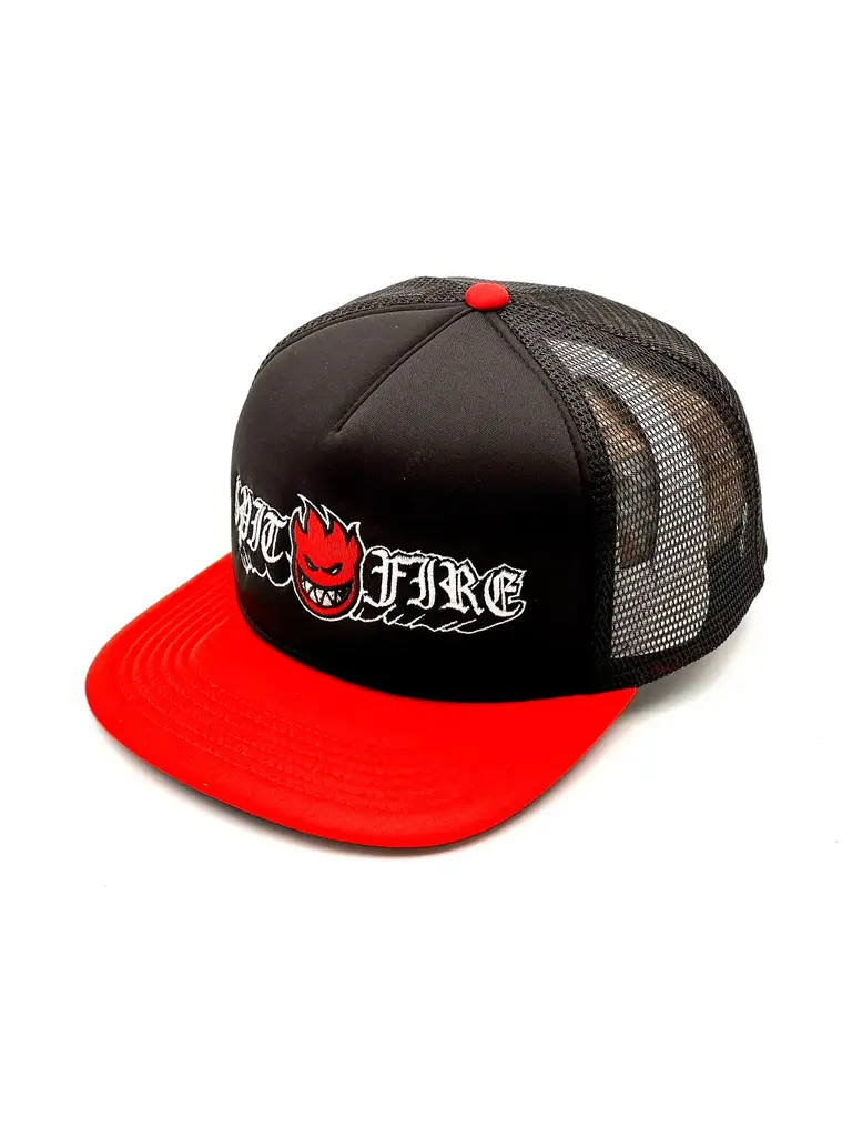 Spitfire Spitfire Old E Drop Black/Red Snapback