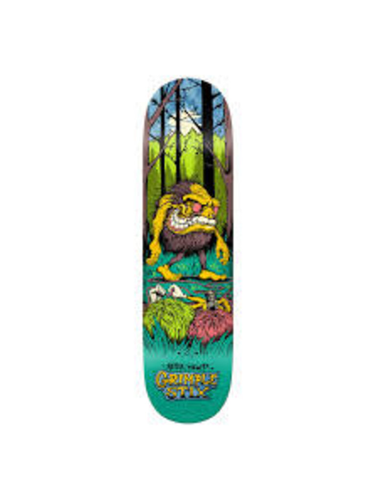 Grimple Stix AntiHero deck Hewitt grimple 8.65 x 31.85 WB 14.25