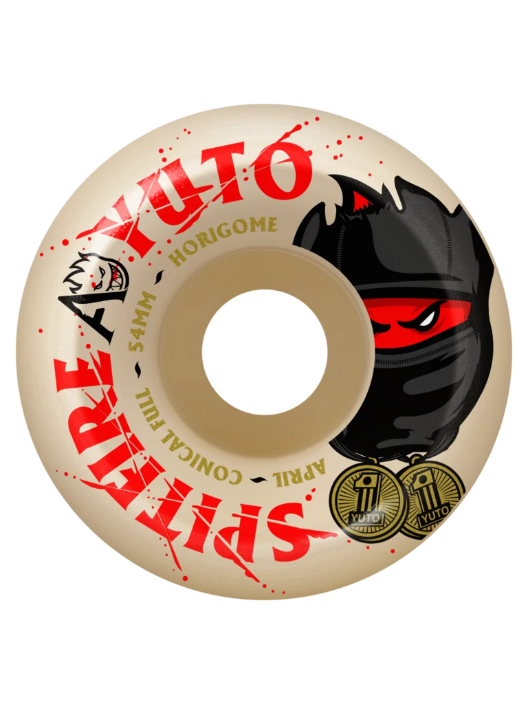 Spitfire Spitfire F4 99 April Yuto Conical Full 54mm Wheels