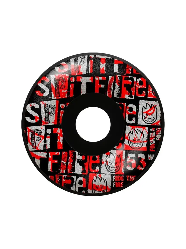Spitfire Spitfire F4 99a Ransom Radial Black 53mm Wheels