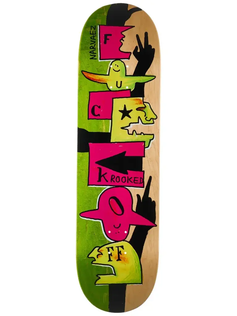 Krooked Krooked Narvaez F-Off 8.38” Deck