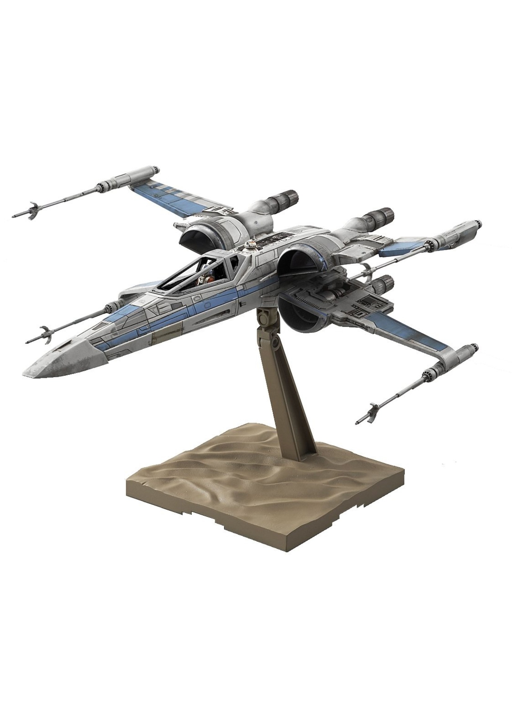 Bandai 22 Resistance X Wing Starfighter Plastic Model Kit Hub Hobby