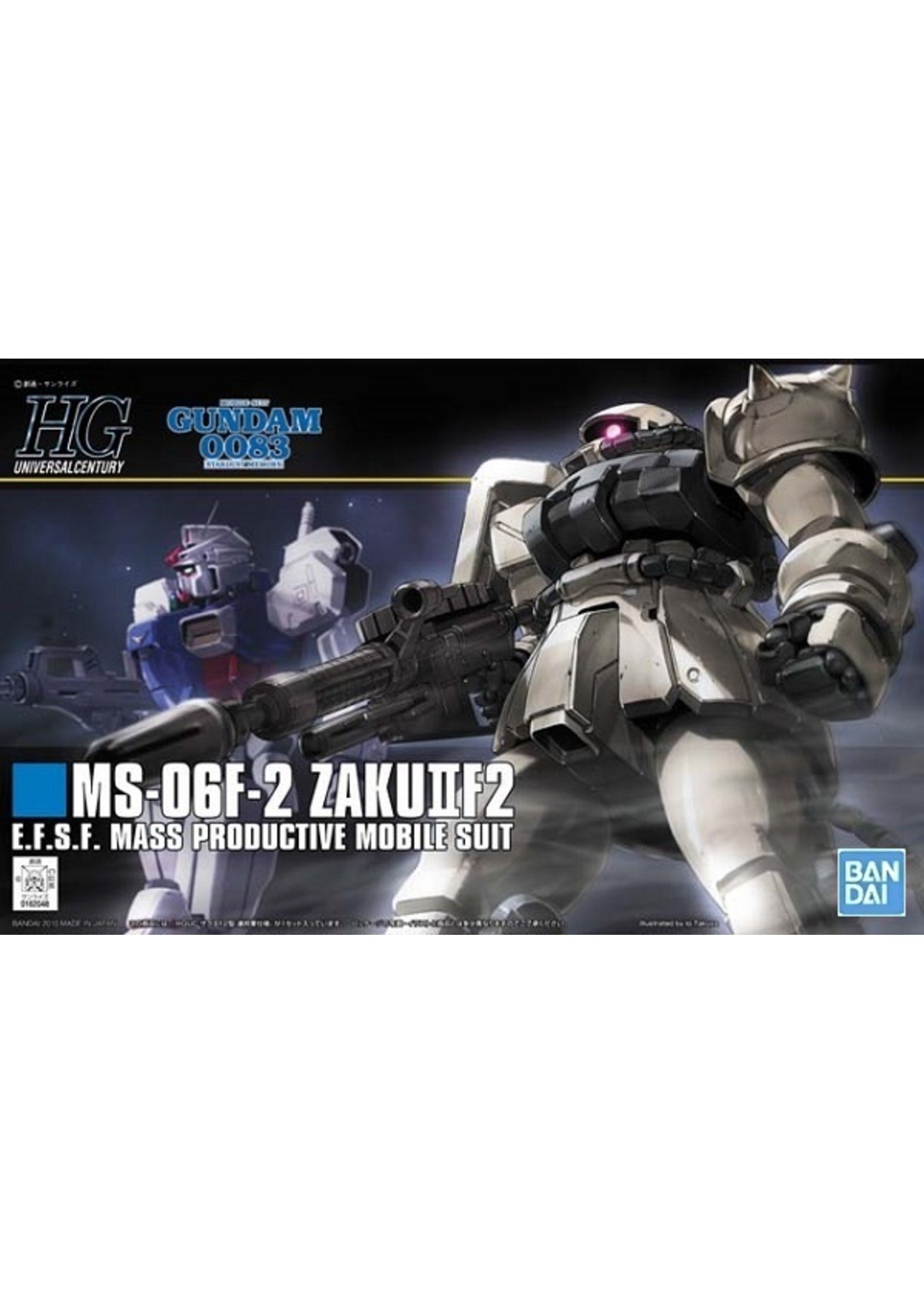 Bandai #107 MS-06F-2 Zaku II F2 (EFSF Ver)