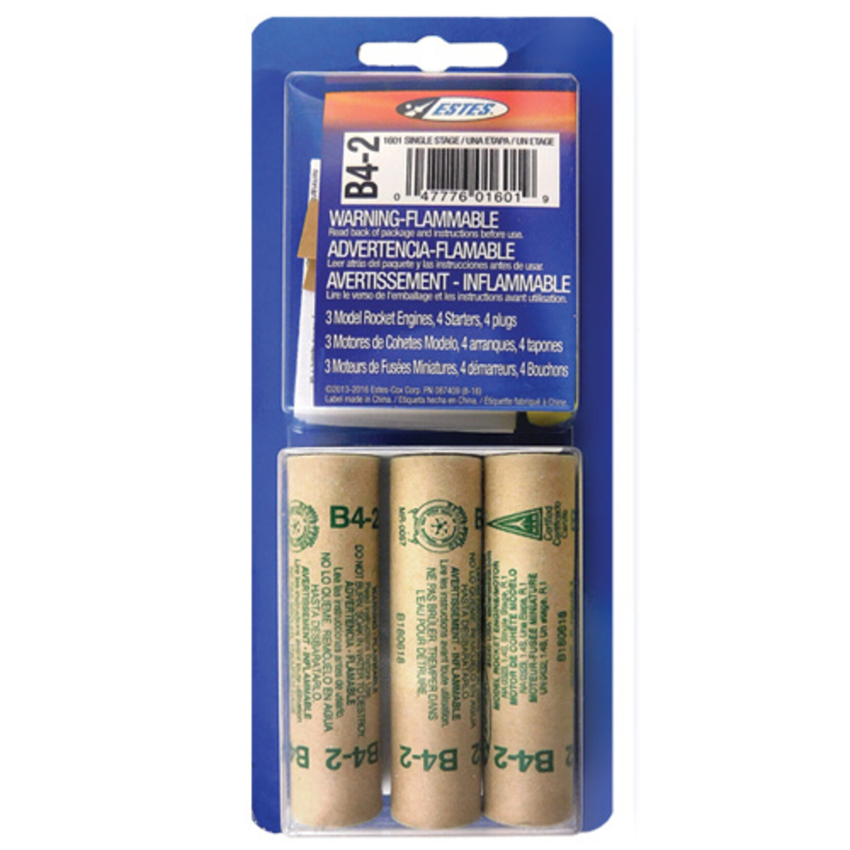 Estes B4-2 Standard Engine - 1601