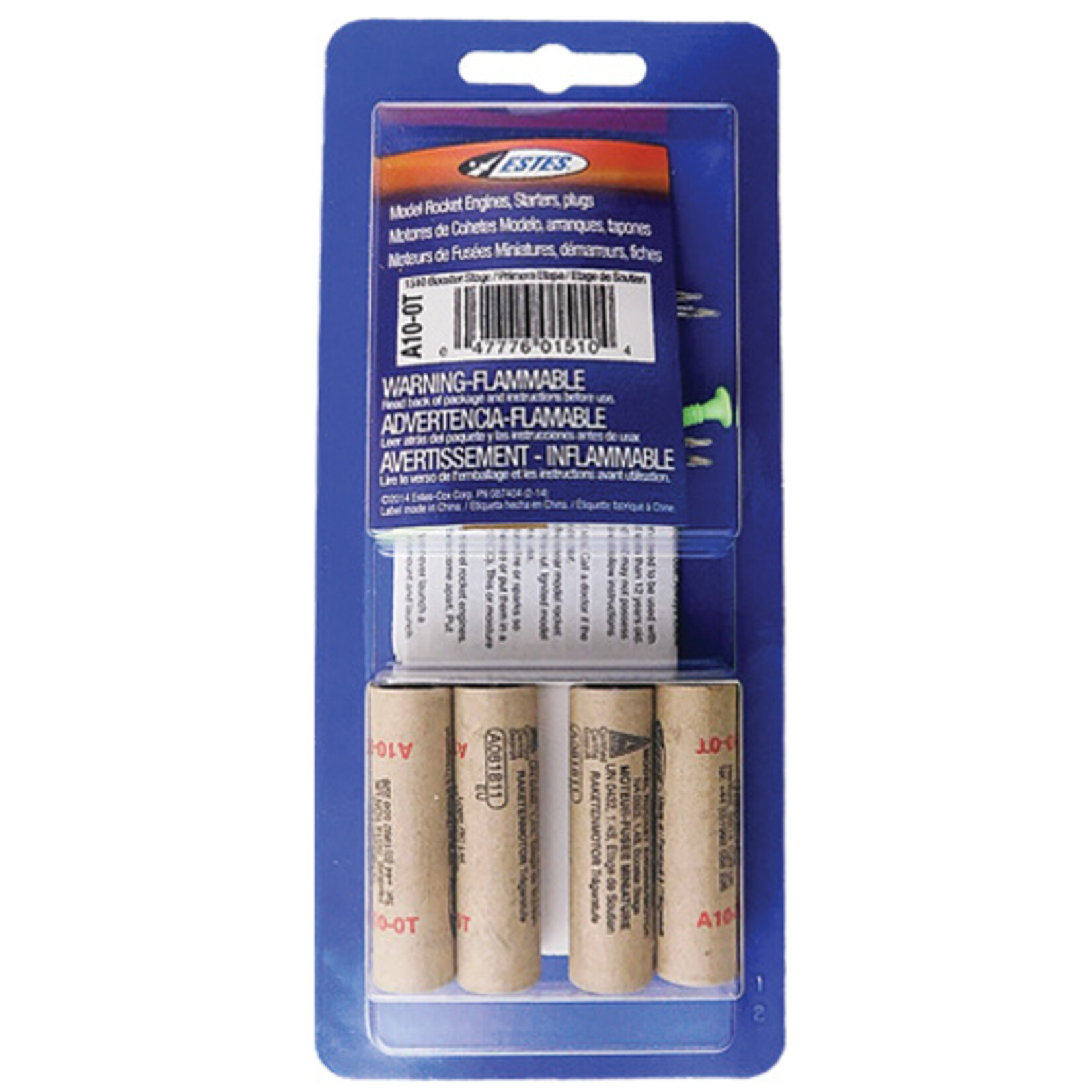 Estes A10-0T Mini Engine - 1510