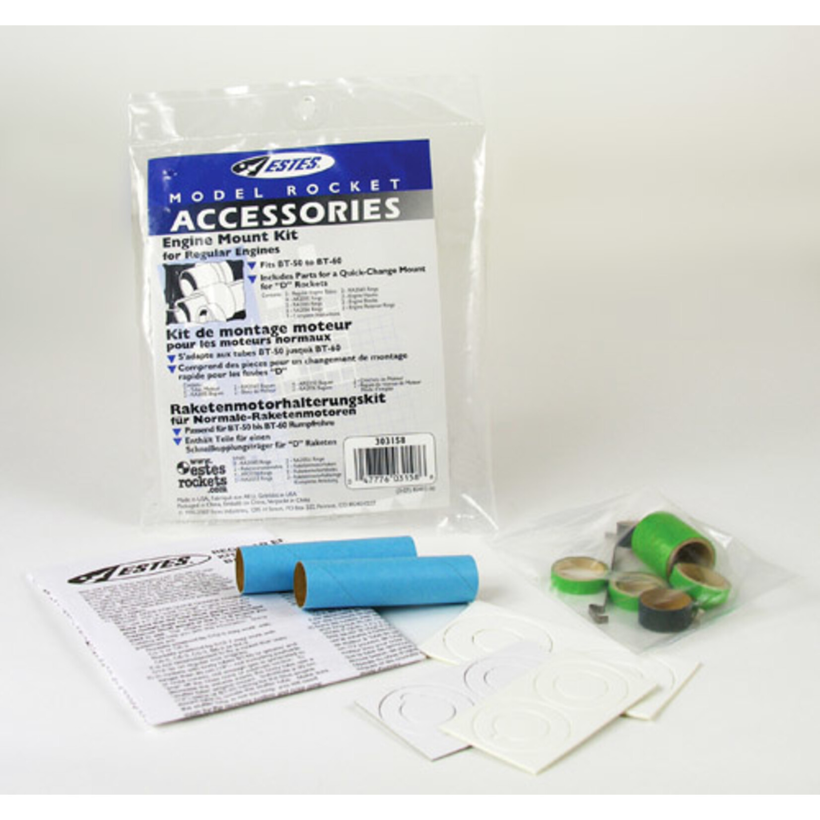 Estes Regular Engine Mount Kit - 3158