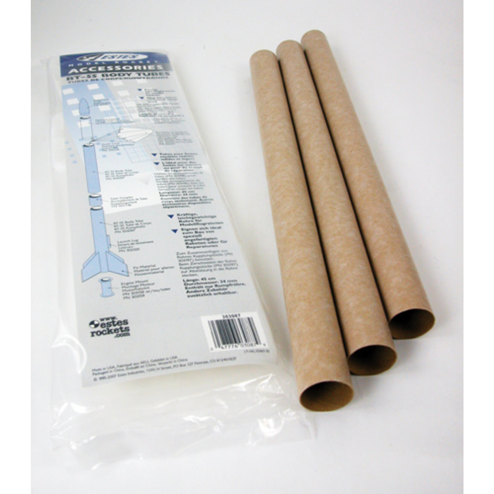 Estes BT-55 Body Tubes - 3087