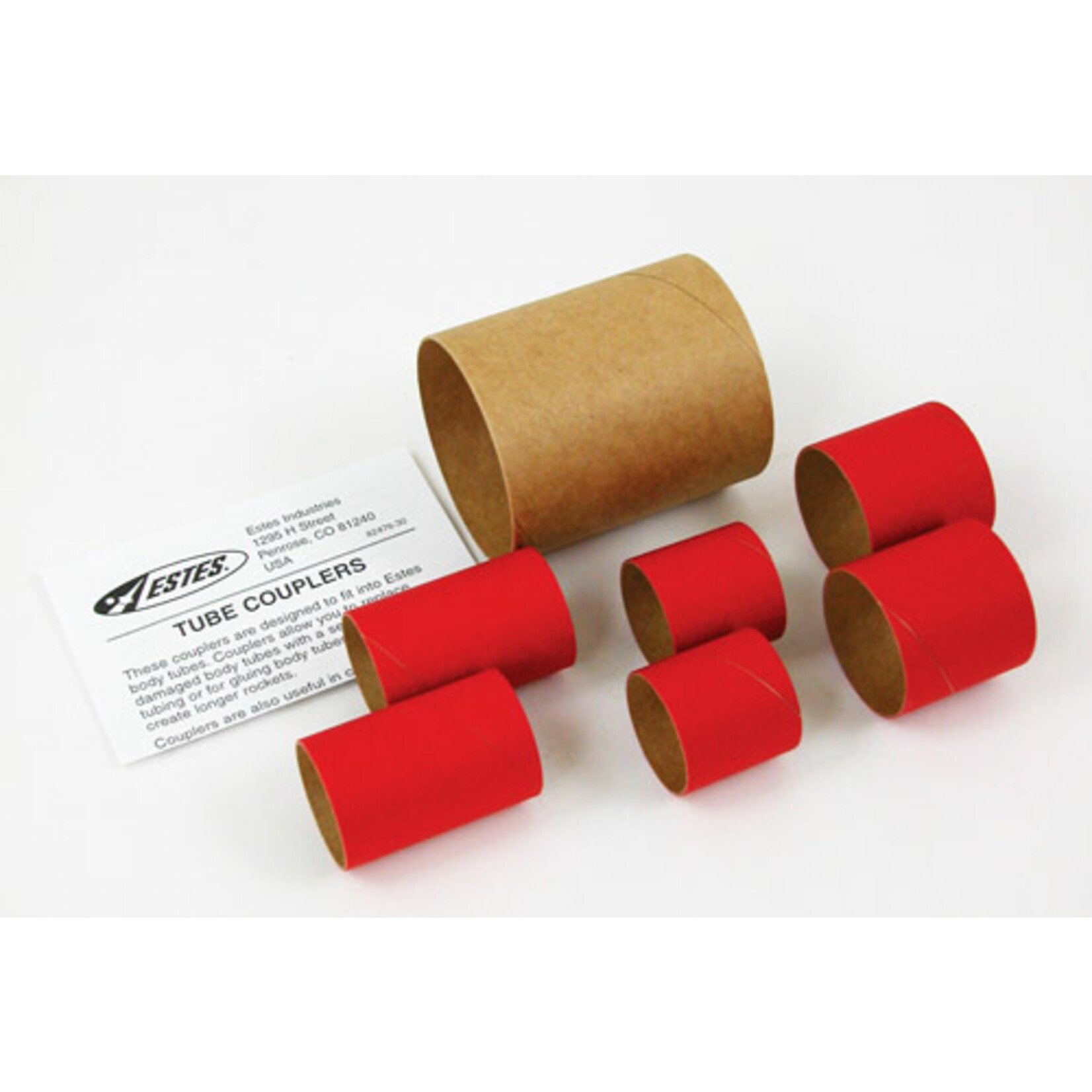 Estes Large Tube Coupler Pack - 3196