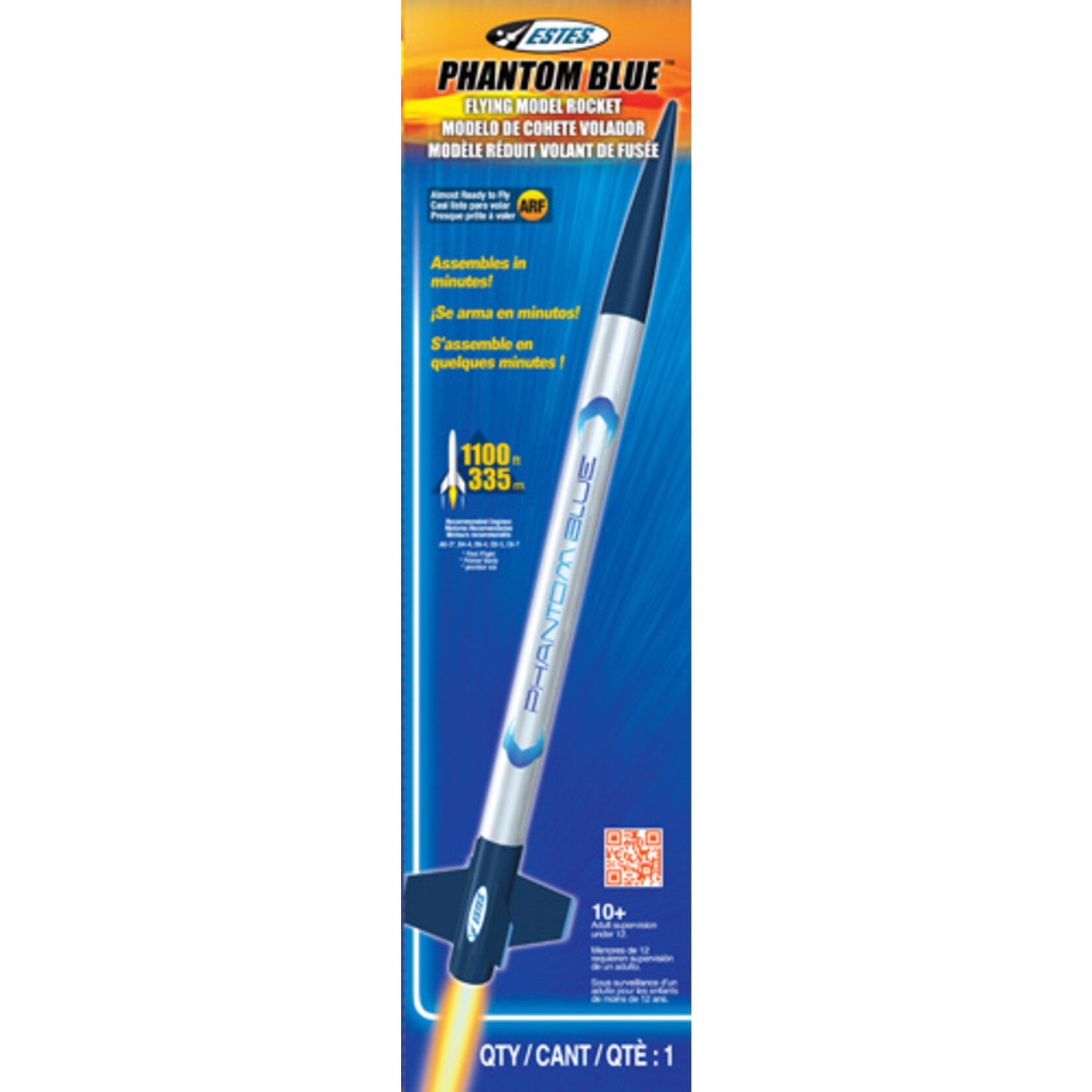 Estes Phantom Blue - 2483