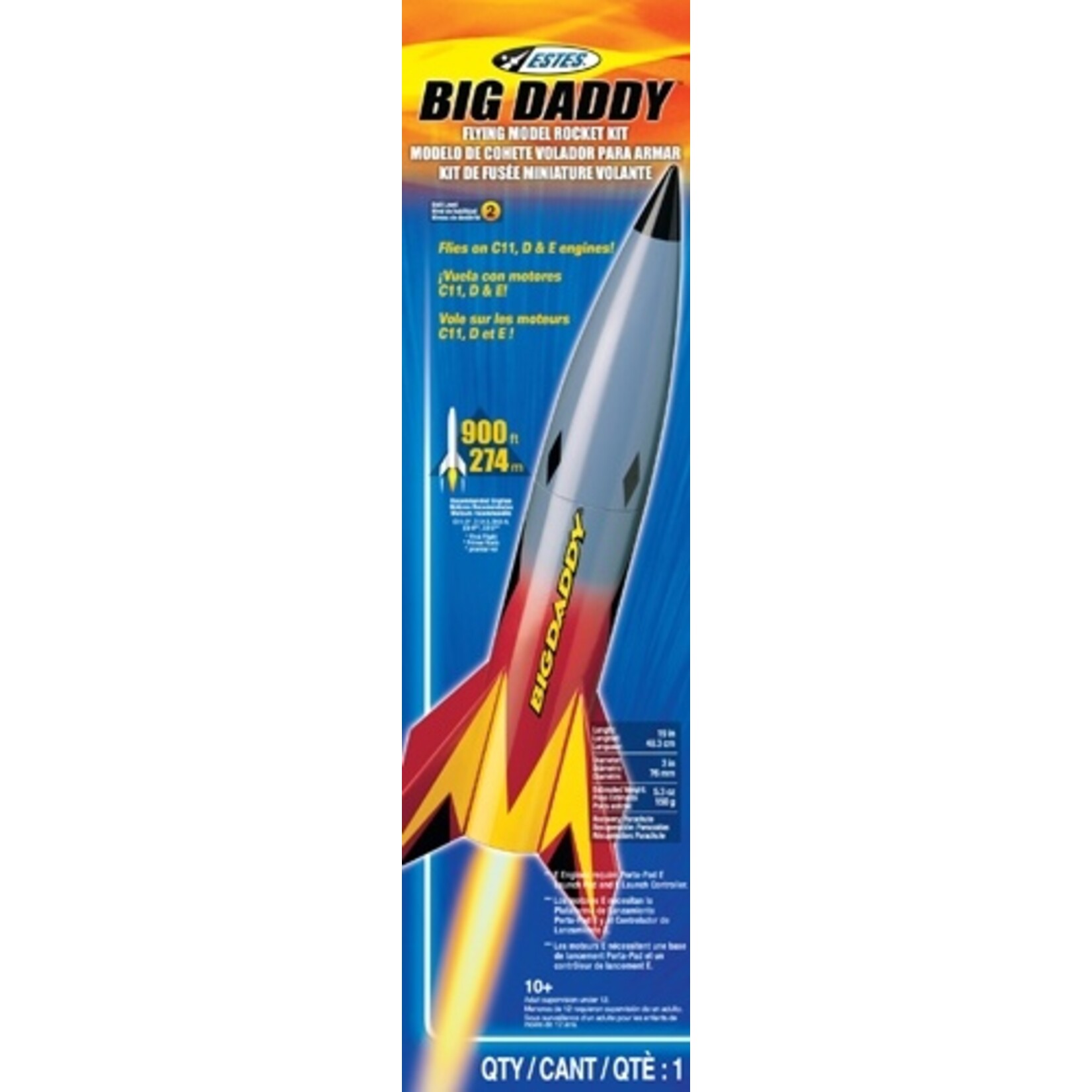 Estes Big Daddy E - 2162