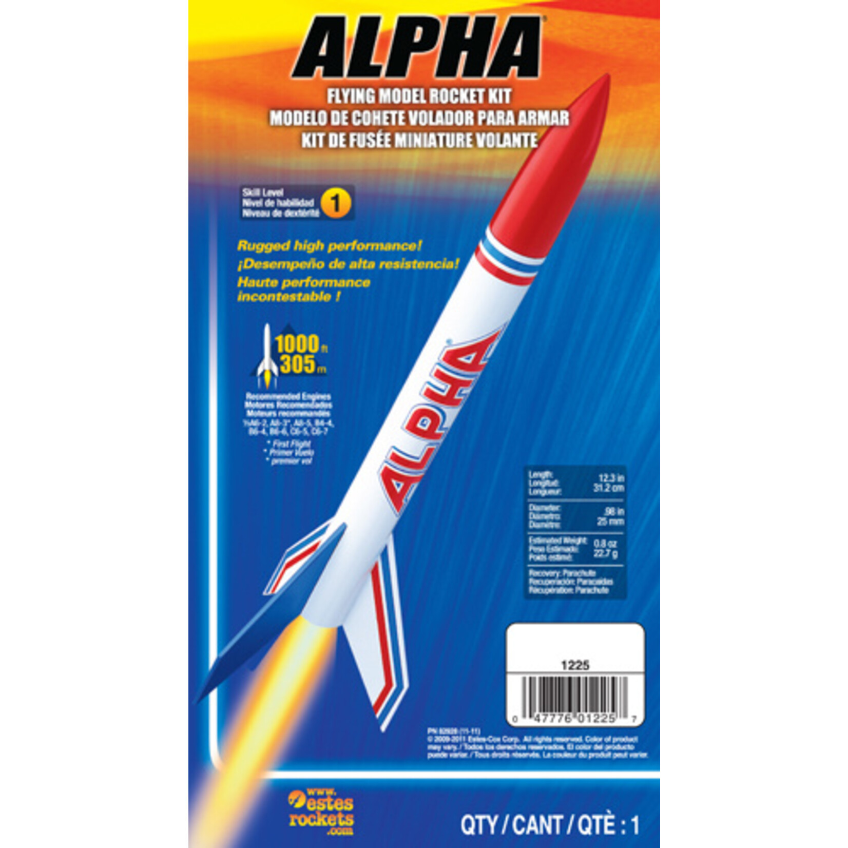Estes Alpha - 1225