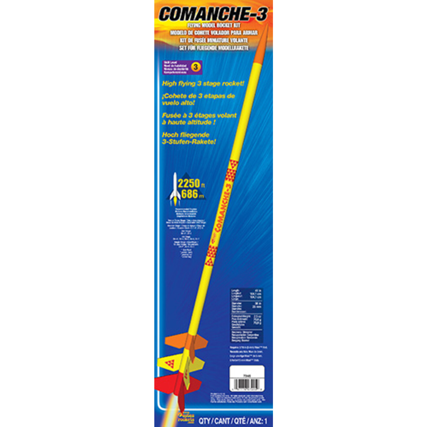 Estes Comanche 3 - 7245