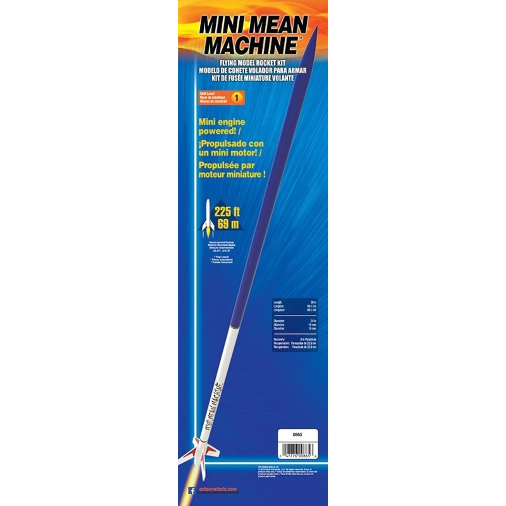 Estes Mini Mean Machine - 0865