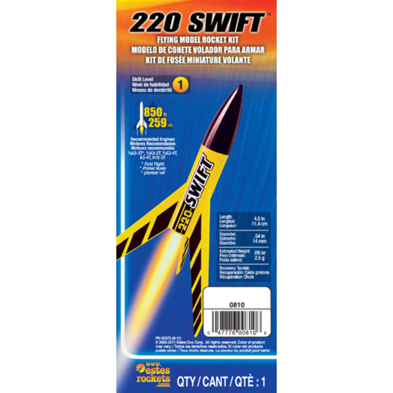 Estes 220 Swift - 0810