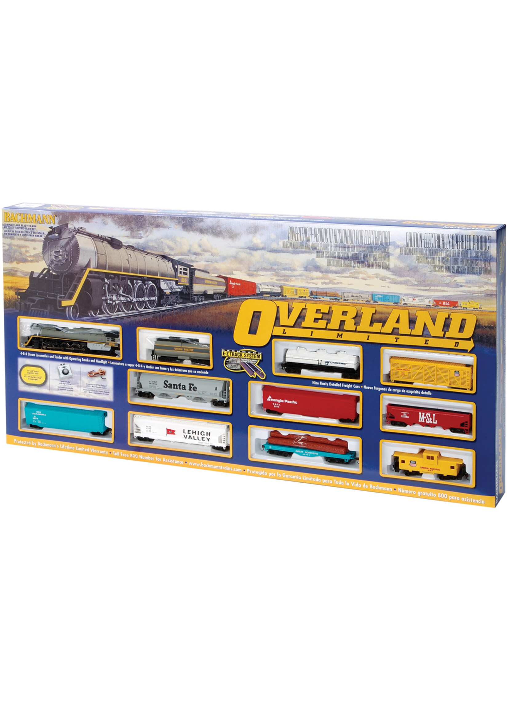 Bachmann Overland Limited HO Scale Train Set