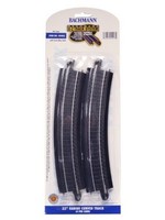 Bachmann 22" Radius Curved HO Scale EZ Track