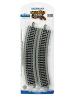 Bachmann 18" Radius Curved HO Scale EZ Track