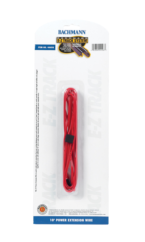 10' Terminal Extension Wire Red HO Scale