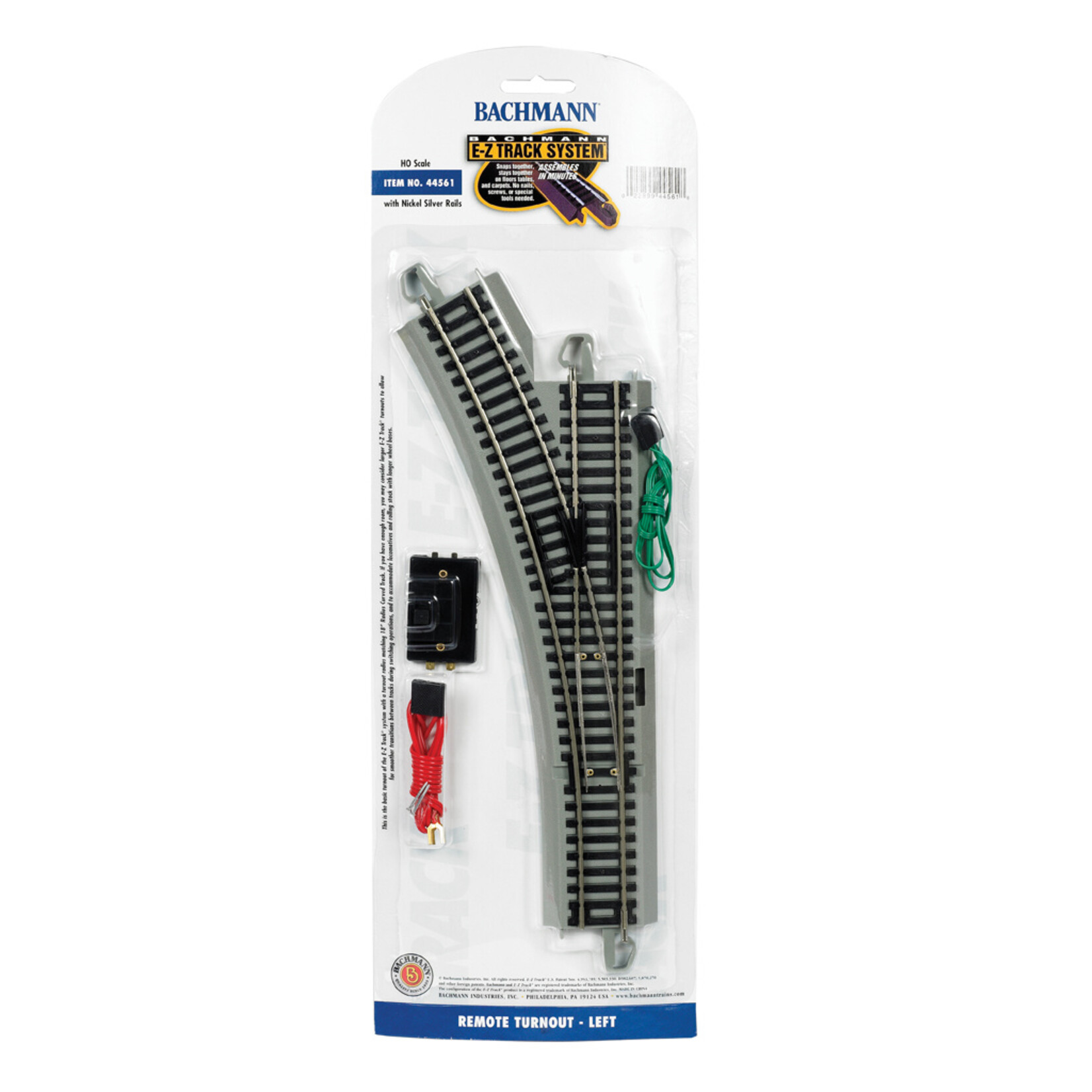 Bachmann Remote Turnout Left HO Scale EZ Track