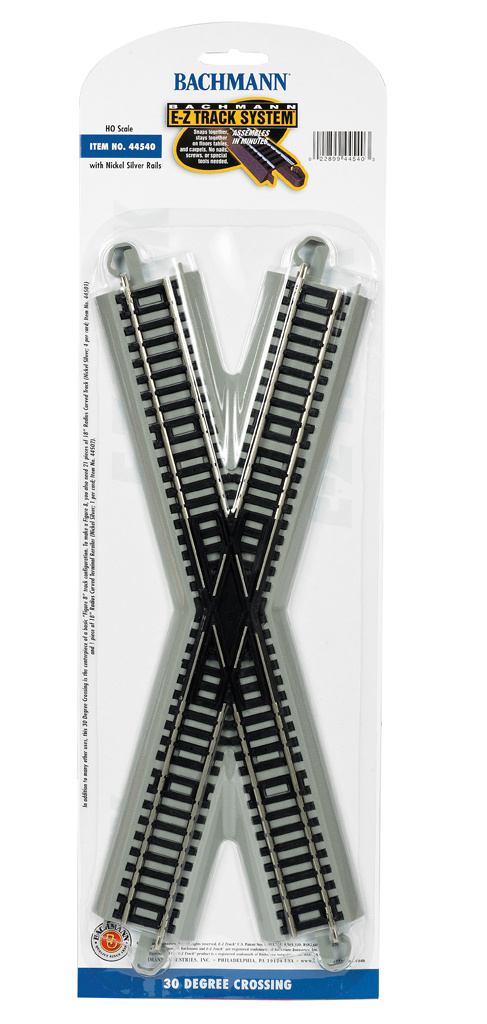 30" Degree Crossing HO Scale EZ Track