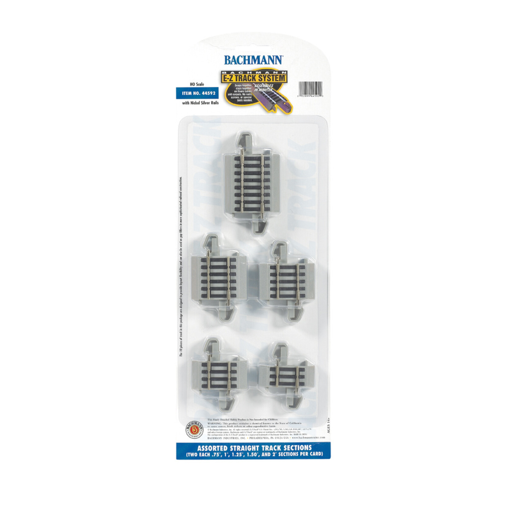 Bachmann E-Z Track Connector Assortment HO Scale