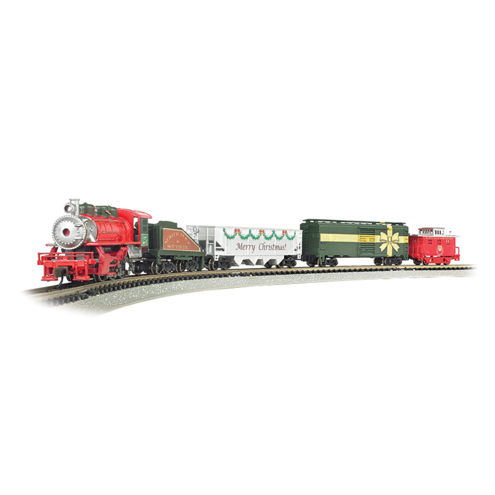 Bachmann Merry Christmas Express N Scale Train Set