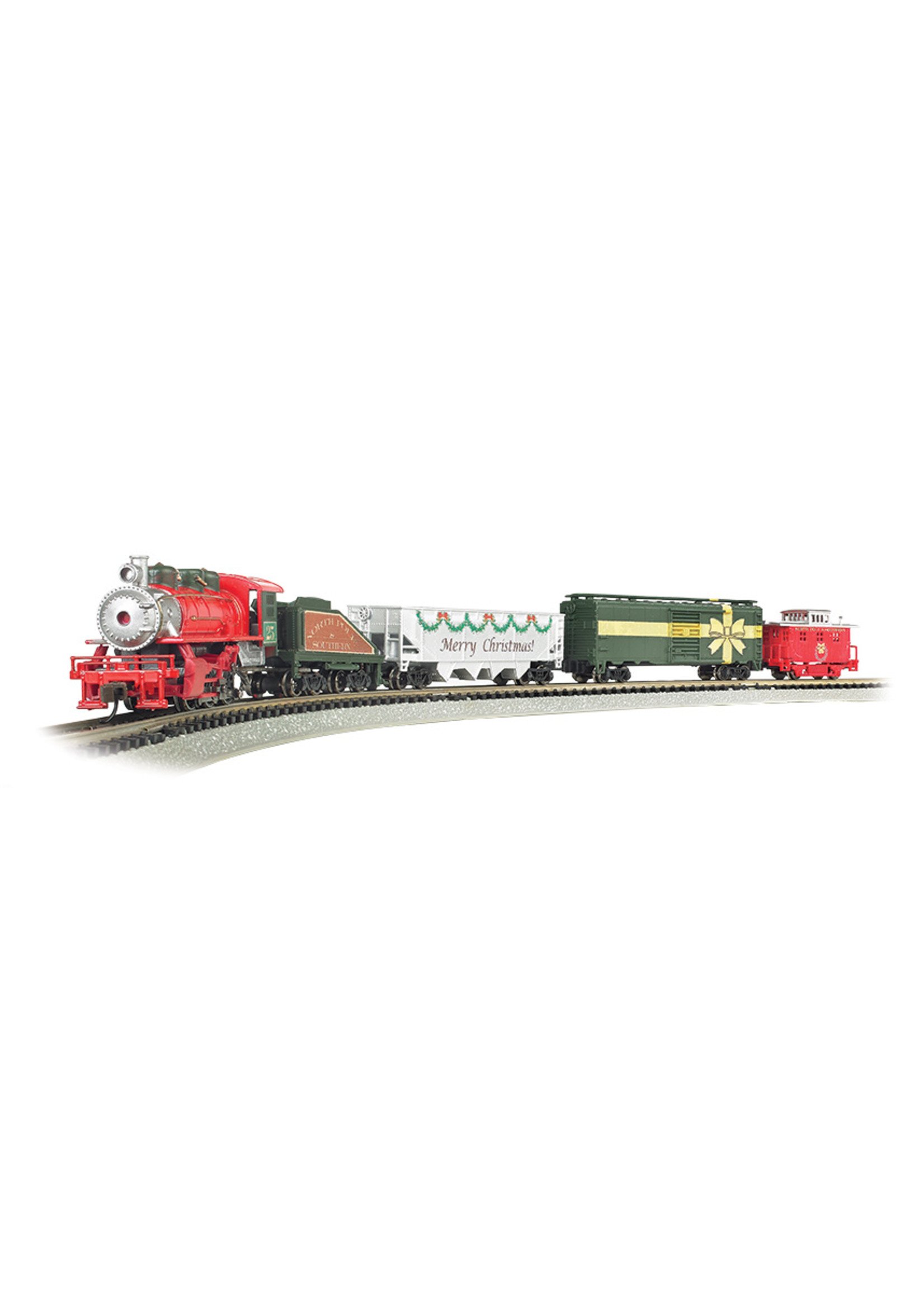 Bachmann Merry Christmas Express N Scale Train Set