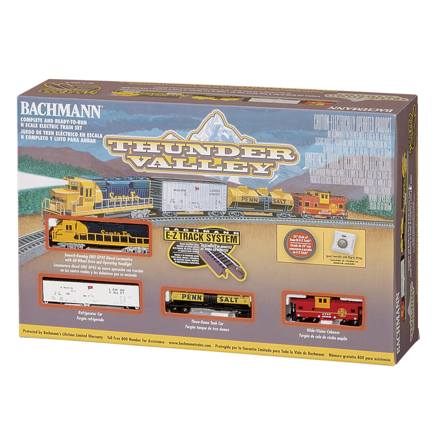 Bachmann Thunder Valley RTR N Scale Train Set
