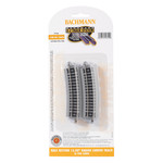 Bachmann 44822 - Half Section 12.50" Radius Curved - N Scale EZ Track