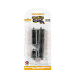Bachmann 44829 - Assorted Straight Short Sections - N Scale EZ Track