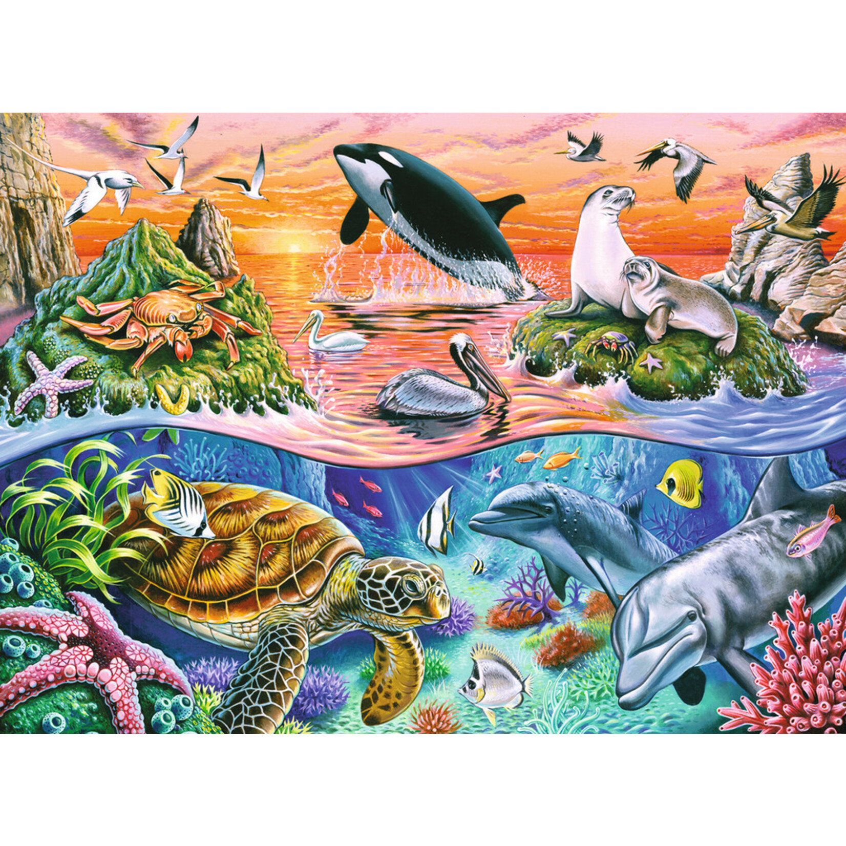 Ravensburger Beautiful Ocean - 100 Piece XXL Puzzle