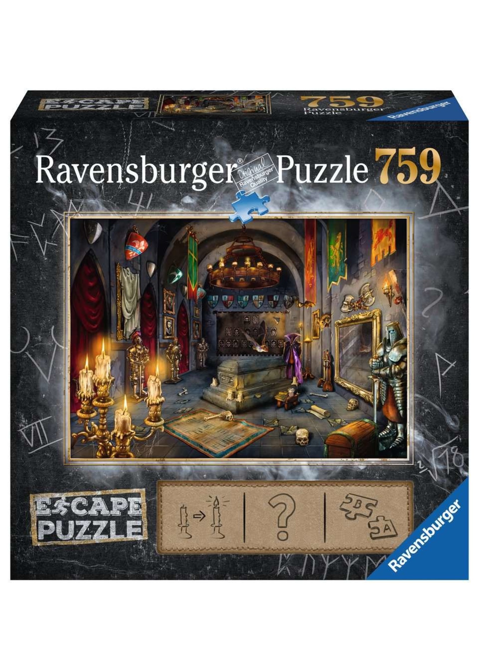 Ravensburger Vampire's Castle - 759 Piece Escape Puzzle