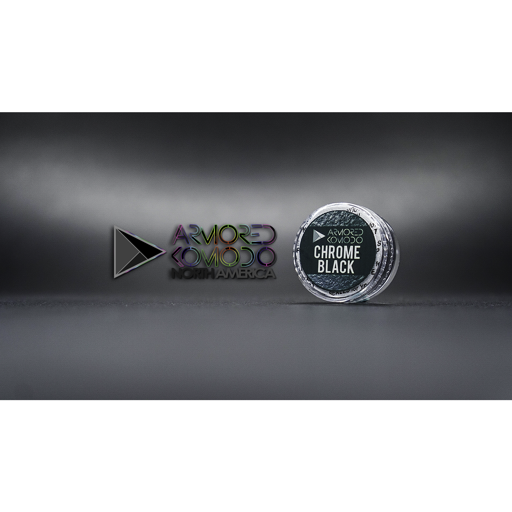 Armored Komodo Basic Chromaflair: Chrome Black