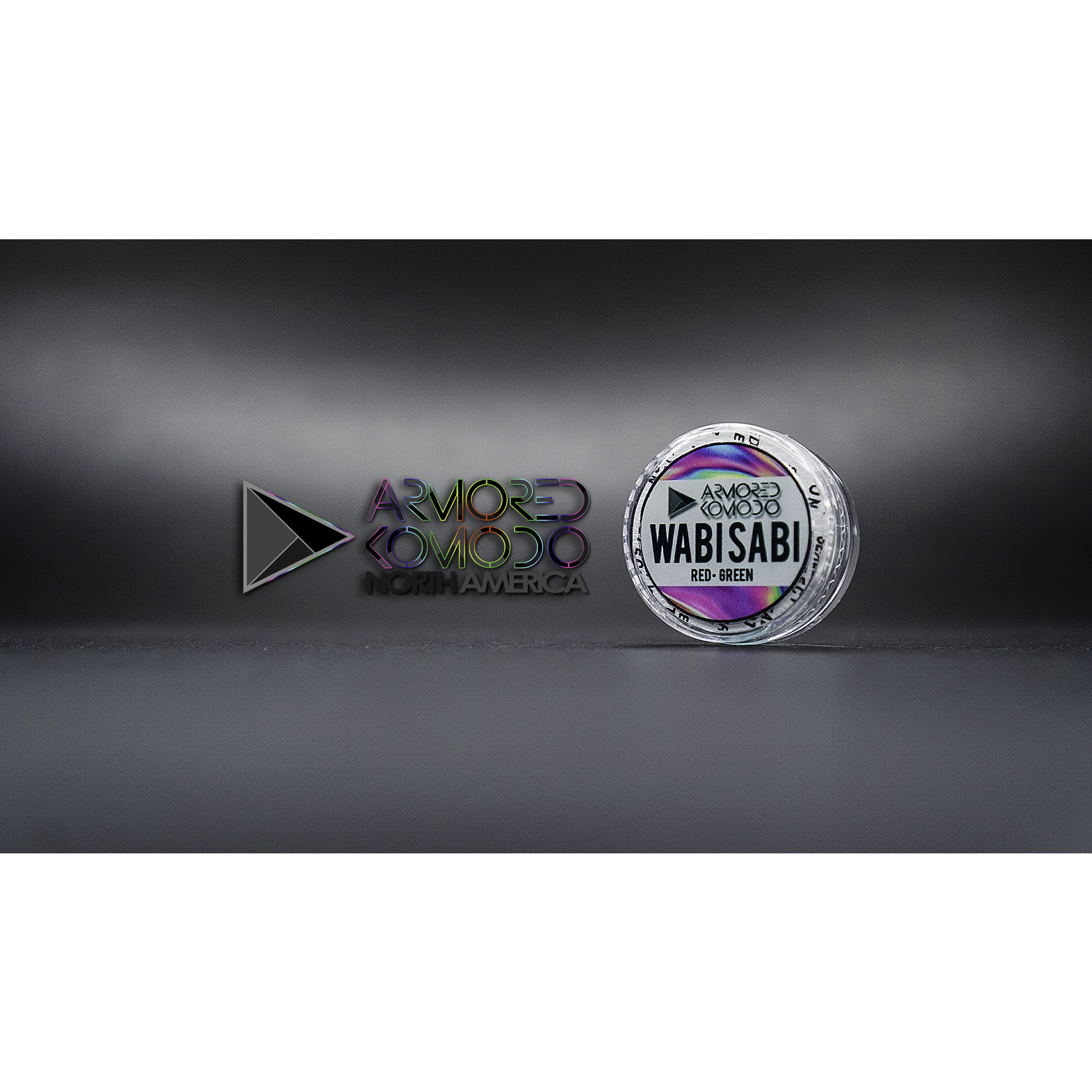 Armored Komodo Ghost Chromaflair: Wabi Sabi (Red-Green)