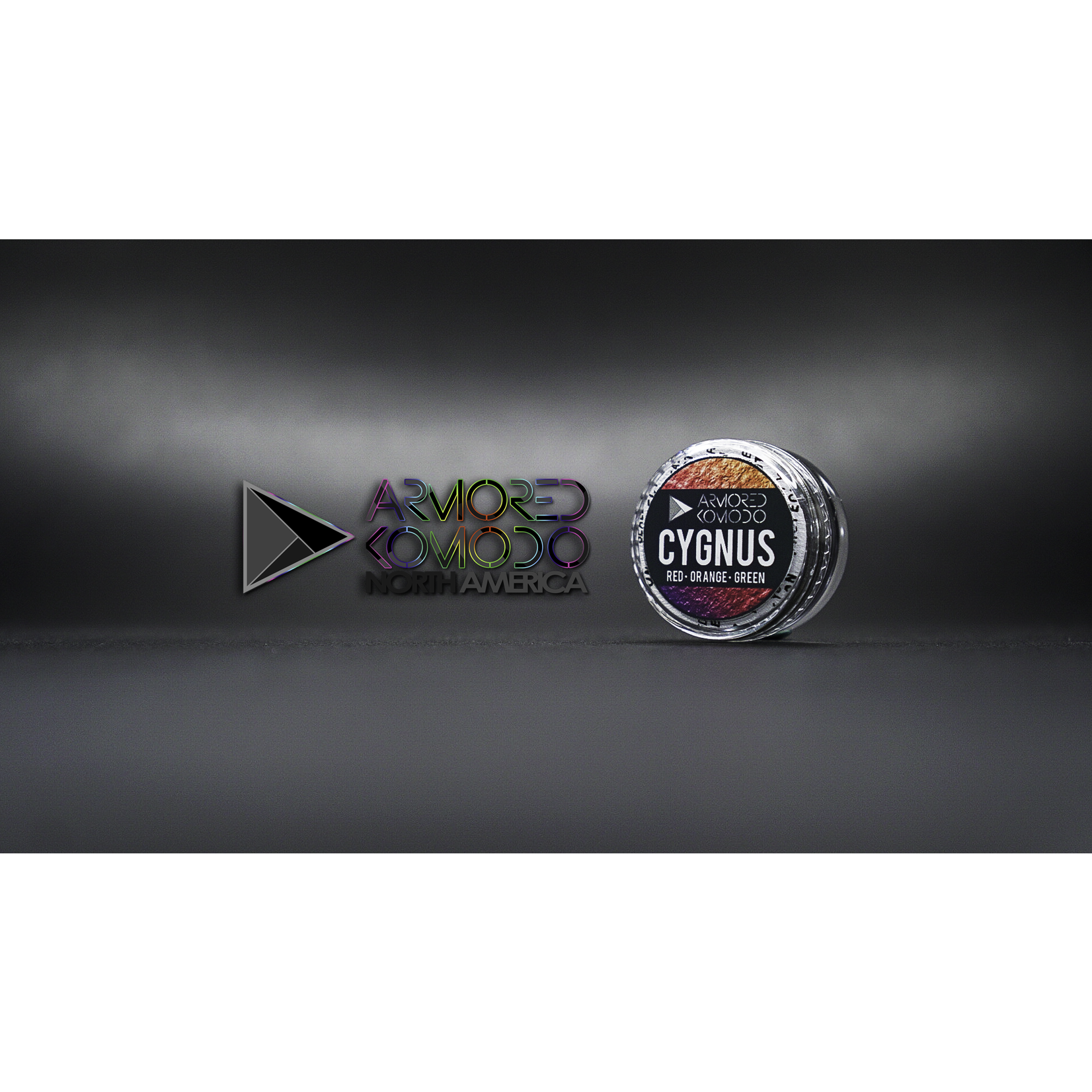 Armored Komodo Multi Chromaflair: Cygnus (Red-Orange-Green)