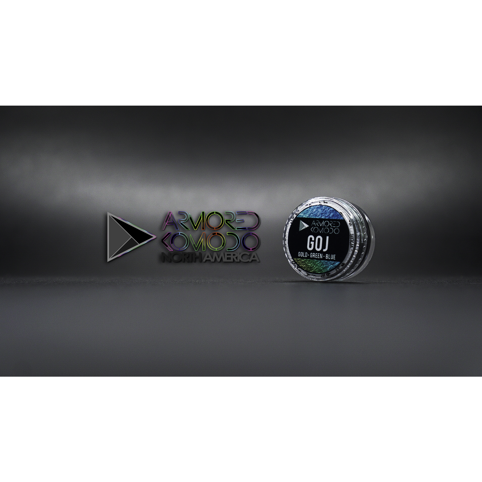 Armored Komodo Multi Chromaflair: Goj (Gold-Green-Blue)