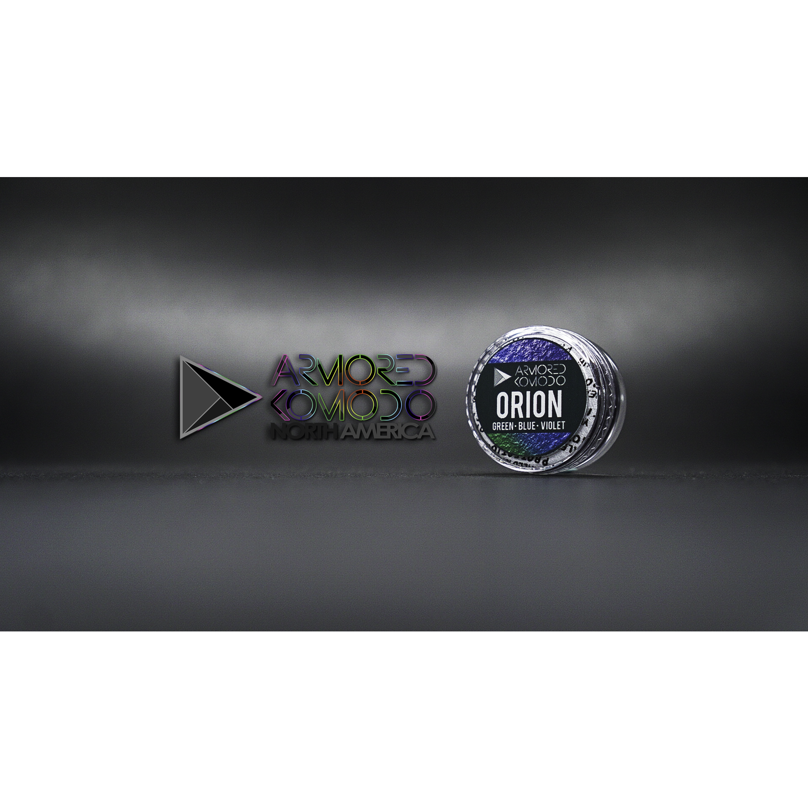 Armored Komodo Multi Chromaflair: Orion (Green-Blue-Violet)