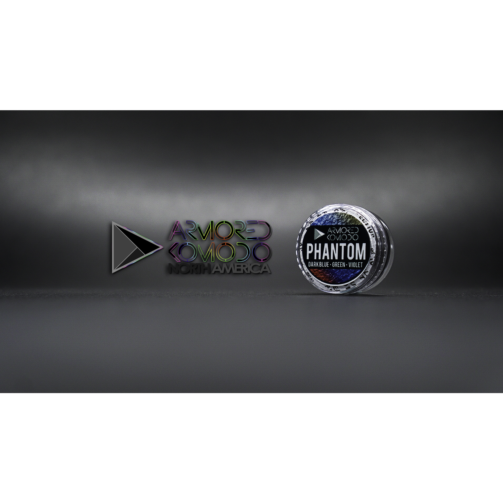 Armored Komodo Multi Chromaflair: Phantom (Dark Blue-Green-Violet)