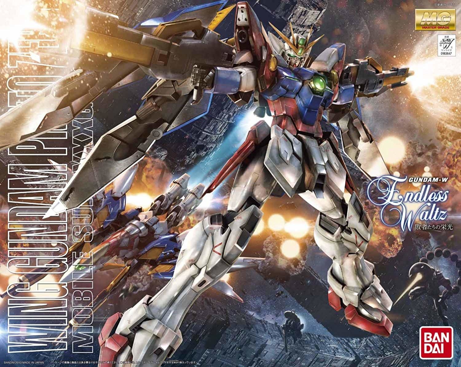 - MG 1/100 "Endless Waltz" Wing Gundam Proto Zero