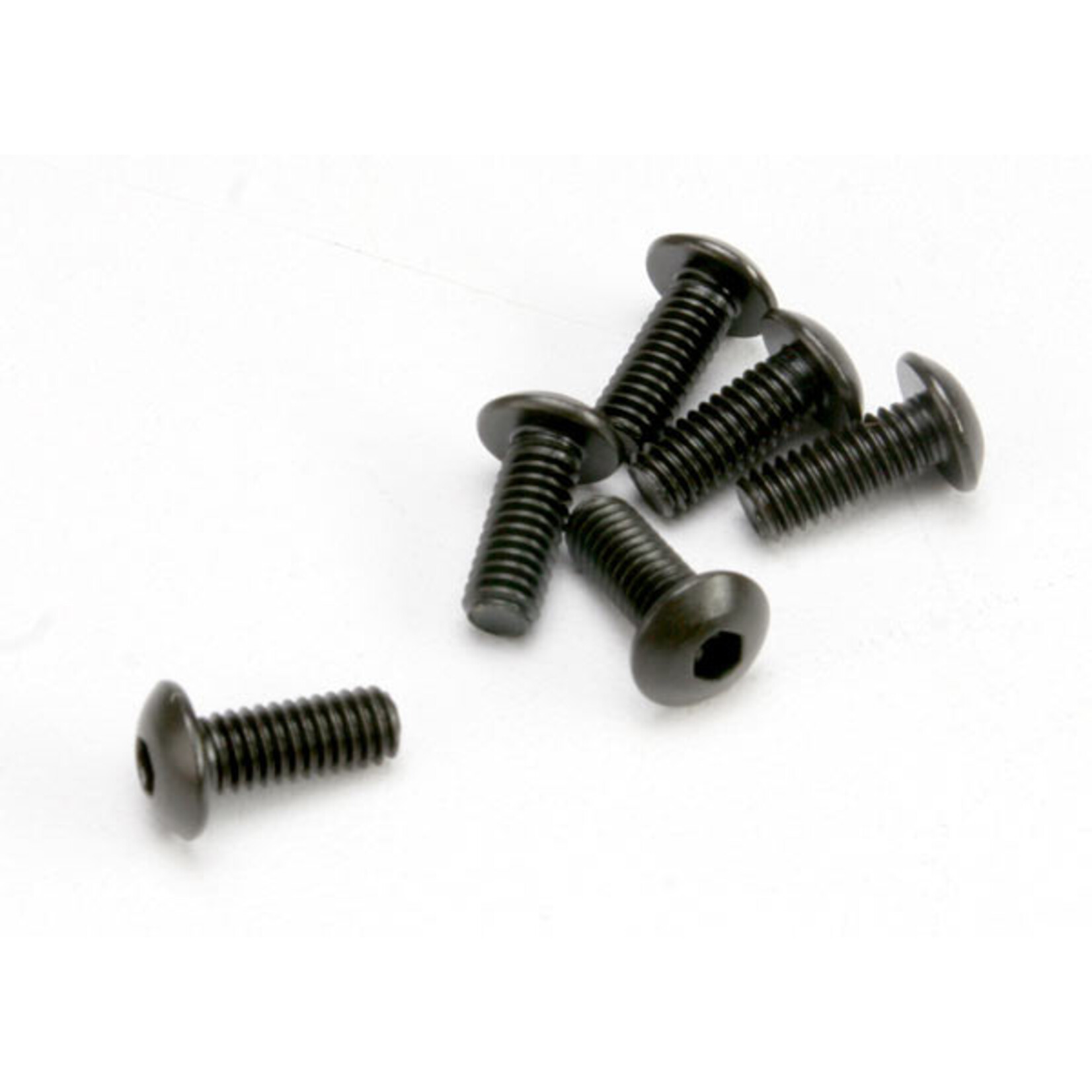 Traxxas 3936 - Button Head Screws, 4x10mm (6)