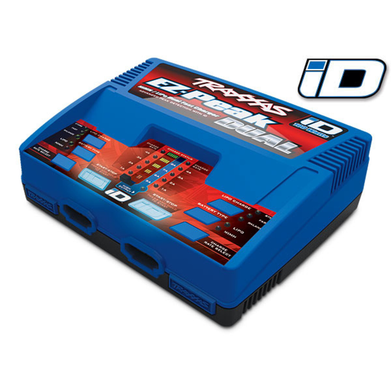 Traxxas 2972 - EZ-Peak Dual 8-amp 100 Watt NiMH/LiPo charger with iD