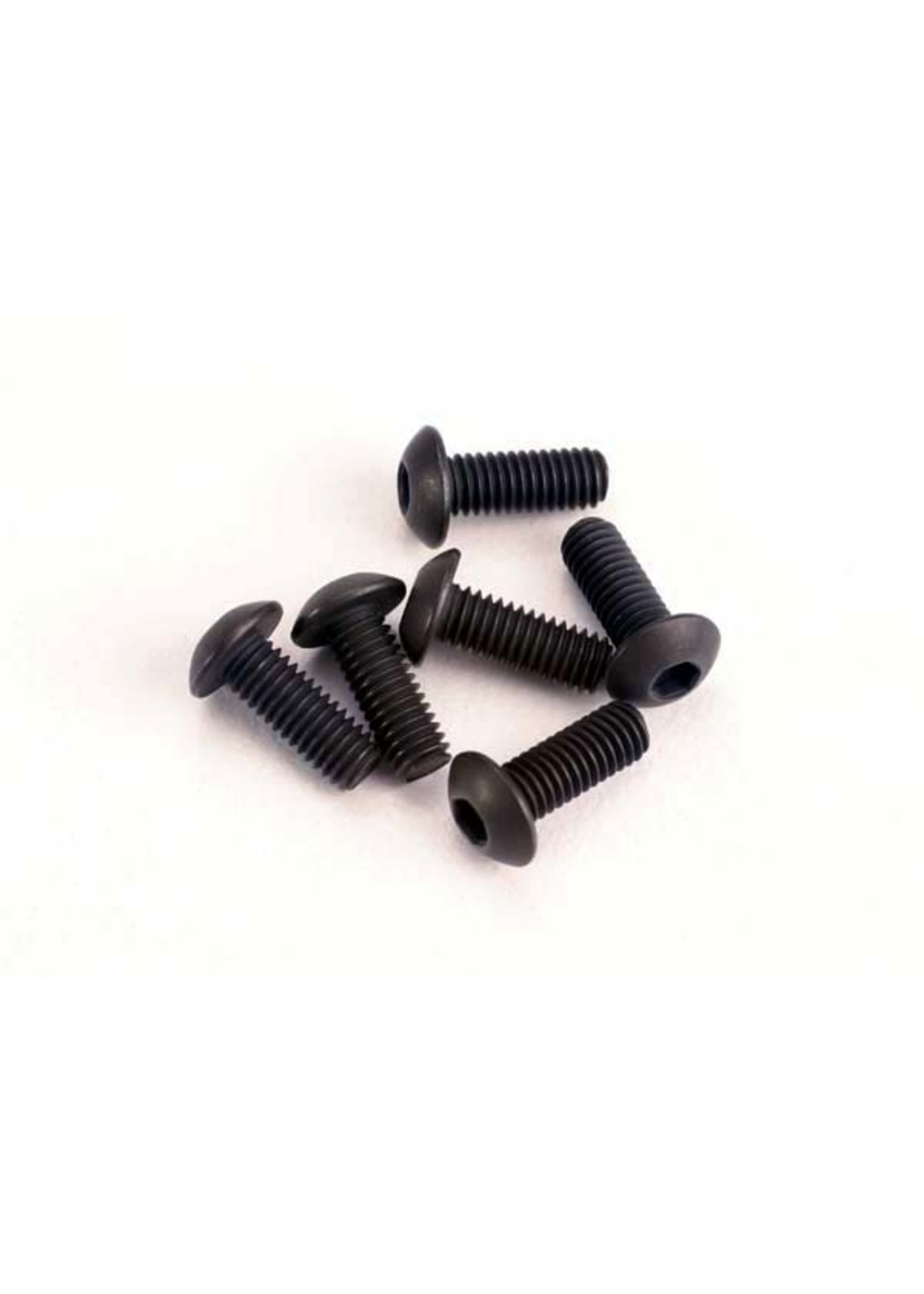 Traxxas 2576 - Button Head Screws, 3x8mm (6)