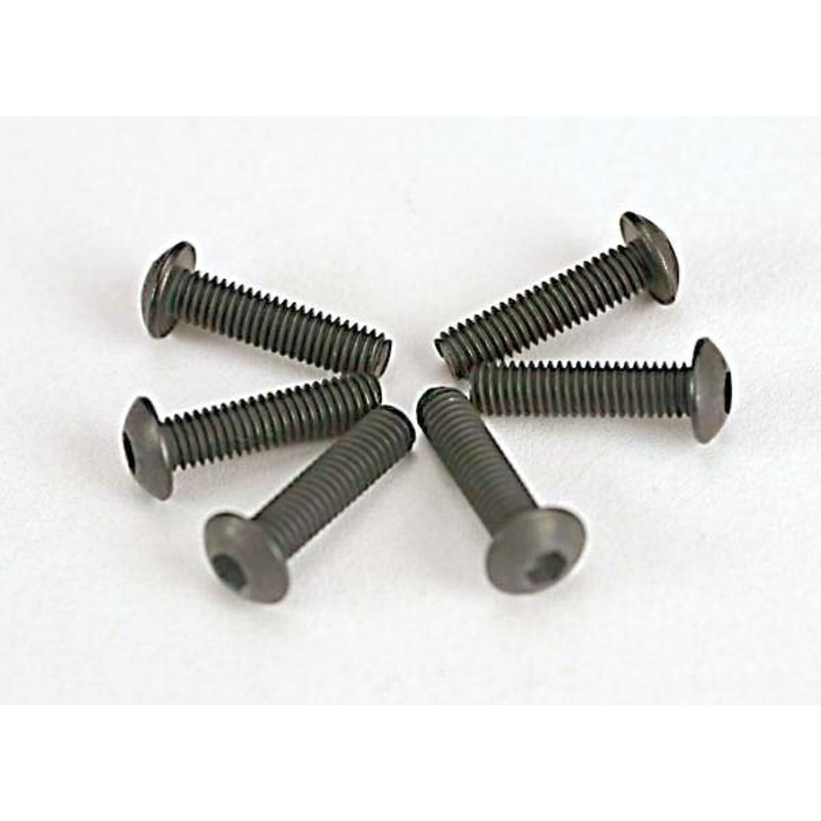 Traxxas 2578 - Button Head Screws, 3x12mm (6)