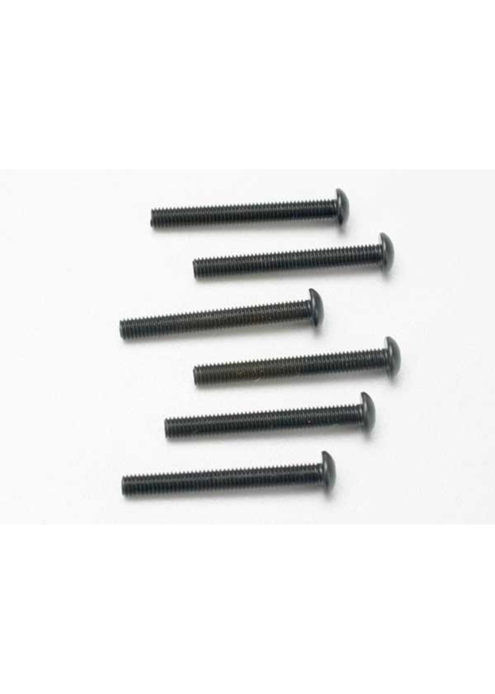 Traxxas 2581 - Button Head Screws, 3x25mm (6)